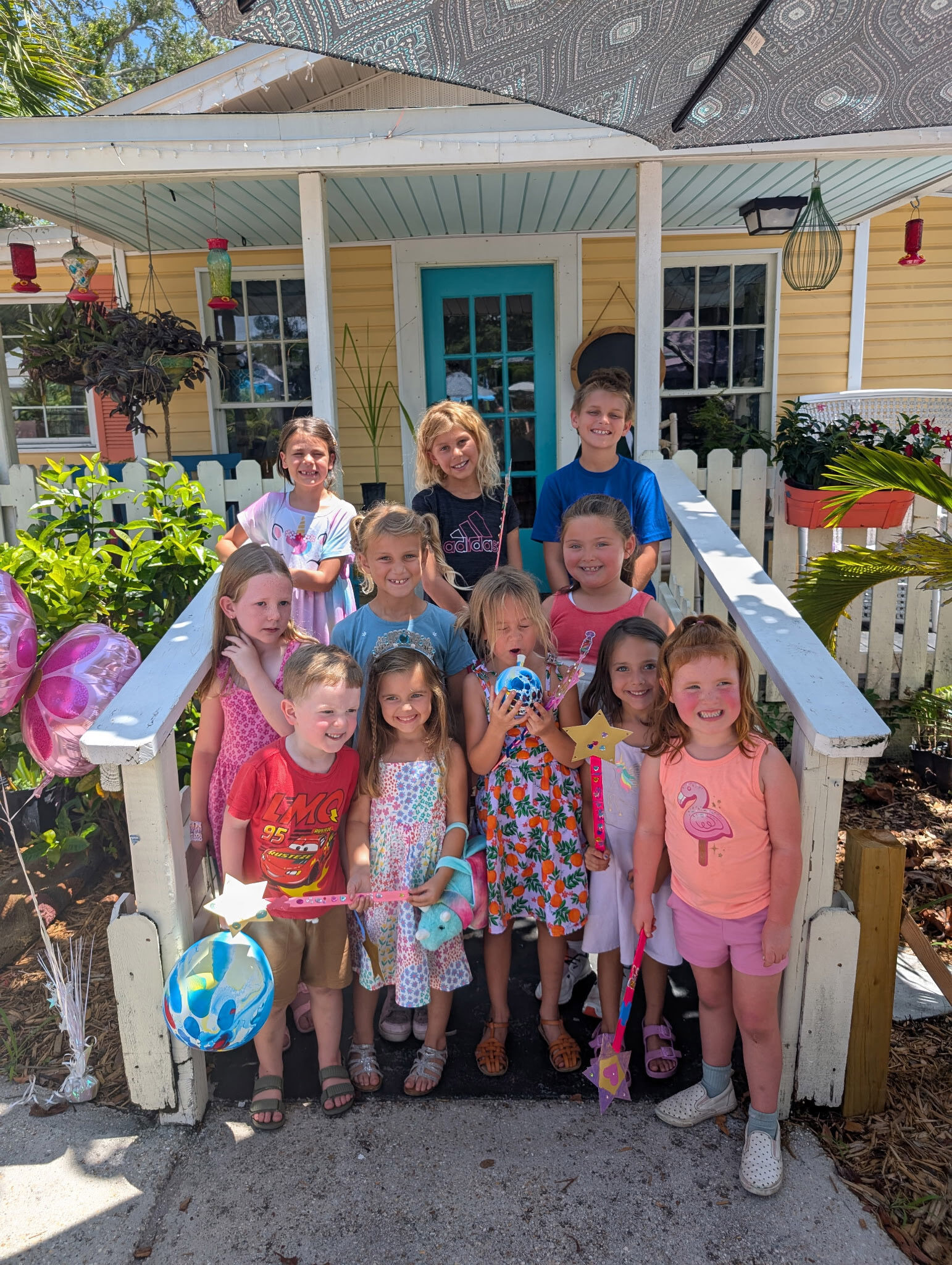 Children celebrating together at a kids' party at WonderWorks